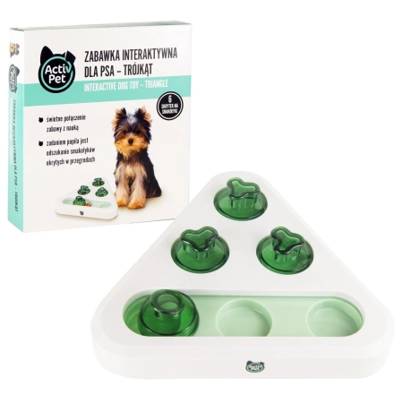 Zabawka Interaktywna dla Psa Trójkąt Przysmaki